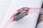 Casio General F-91WS-4DF Digital Dial Light Pink Clear Rubber Band-9