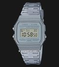 Casio General F-91WS-8DF Digital Dial Light Black Clear Resin Band-0