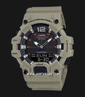Casio General HDC-700-3A3VDF Digital Analog Dial Khaki Resin Band-0