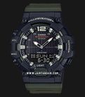 Casio General HDC-700-3AVDF Digital Analog Dial Green Resin Band-0