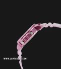 Casio General LA-20WHS-4ADF Digital Dial Pink Transparent Resin Band-1