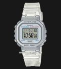 Casio General LA-20WHS-7ADF Digital Dial Transparent Resin Band-0