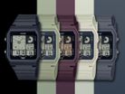 Casio General LF-20W-8ADF Pop Digital Dial Cream Resin Band-2