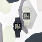 Casio General LF-20W-8ADF Pop Digital Dial Cream Resin Band-3