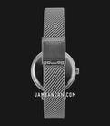 Casio General LTP-2023VM-1CDR Black Dial Mesh Band + Bangle-2