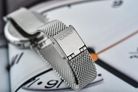 Casio General LTP-2023VM-1CDR Black Dial Mesh Band + Bangle-8