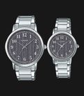 Casio General LTP-E145D-1BDF_MTP-E145D-1BDF Couple Grey Dial Stainless Steel Band-0