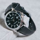 Casio LTP-V004L-1AUDF Ladies Black Dial Black Leather Band-4