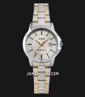 Casio General LTP-V004SG-9AUDF Ladies Gold Sunray Dial Dual Tone Stainless Steel Band-0