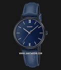Casio General LTP-VT02BL-2AUDF Ladies Blue Dial Blue Leather Strap-0