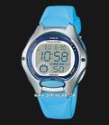 Casio General LW-200-2BVDF Digital Dial Light Blue Resin Band-0