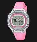 Casio General LW-203-4AVDF Digital Dial Pink Resin Band-0