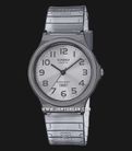 Casio Standard MQ-24S-8BDF Pop Grey Dial Grey Transparent Resin Band-0
