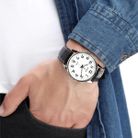 Casio General LTP-1303L-7BVDF_MTP-1303L-7BVDF White Dial Black Leather Band-2
