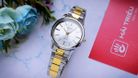 Casio General LTP-1303SG-7AVDF_MTP-1303SG-7AVDF Couple Silver Dial Dual Tone Stainless Steel Band-1