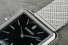 Casio General MTP-B205M-1EDF Men Black Digital Analog Dial Silver Mesh Band-7