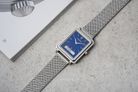 Casio General MTP-B205M-2EDF Men Blue Digital Analog Dial Silver Mesh Band-5