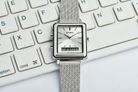 Casio General MTP-B205M-7EDF Men Silver Digital Analog Dial Silver Mesh Band-4