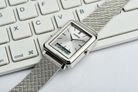 Casio General MTP-B205M-7EDF Men Silver Digital Analog Dial Silver Mesh Band-6