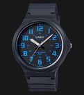 Casio General MW-240-2BVDF Black Dial Black Resin Band-0