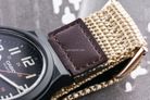 Casio General MW-240B-5BVDF Black Dial Beige Cloth Band-9