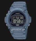 Casio General W-219HC-2BVDF Men Digital Dial Blue Resin Band-0