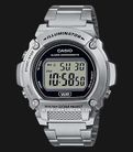 Casio General W-219HD-1AVDF Men Digital Dial Stainless Steel Band-0