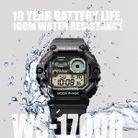 Casio General WS-1700H-1AVDF Men Illuminator Digital Dial Black Resin Band-1