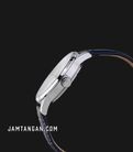 Citizen Classic AK5000-03A Men Moon Phase Silver Dial Blue Leather Strap-1