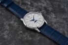 Citizen Classic AK5000-03A Men Moon Phase Silver Dial Blue Leather Strap-3