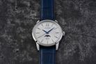 Citizen Classic AK5000-03A Men Moon Phase Silver Dial Blue Leather Strap-4