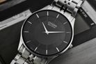 Citizen Eco Drive AR3010-65E Ladies Black Dial Stainless Steel Strap (JDM)-5