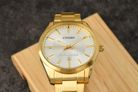 Citizen Dress BI1032-58A Men Silver Dial Gold Stainless Steel Strap-6