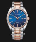 Citizen BI5104-57L Men Blue Dial Dual Tone Stainless Steel Strap-0