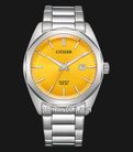 Citizen BI5110-54Z Men Yellow Dial Stainless Steel Strap-0