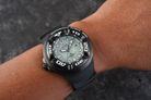 Citizen Promaster Marine BJ8055-04X Ecozilla Green Dial Black Polyurethane Strap + Extra Strap-9
