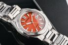 Citizen Eco Drive BM7630-80Z Men Orange Dial Stainless Steel Strap-5