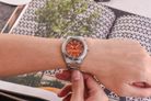 Citizen Eco Drive BM7630-80Z Men Orange Dial Stainless Steel Strap-12