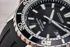 Citizen Promaster BN0190-15E Marine Men Black Dial Black Rubber Strap-8