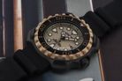 Citizen Promaster BN0226-10P Whale Shark Marine Retrozilla Super Titanium Brown Dial Urethane Strap-5