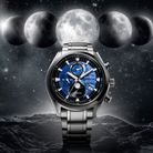 Citizen Eco Drive BY1010-81L Tsuki Yomi Moon Phase Blue Dial Super Titanium Strap-3