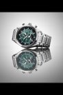 Citizen Eco Drive BY1010-81X Tsuki Yomi Moon Phase Green Dial Super Titanium Strap-3