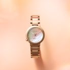 Citizen L EM0912-84Y Ladies Mother of Pearl Dial Rose Gold Stainless Steel Strap-10