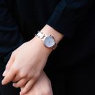 Citizen L EM0912-84Y Ladies Mother of Pearl Dial Rose Gold Stainless Steel Strap-12