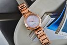 Citizen L EM0917-81Y Ladies Mother of Pearl Dial Rose Gold Stainless Steel Strap-4