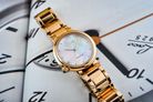 Citizen L EM0919-85Y Ladies Mother of Pearl Dial Gold Stainless Steel Strap-4