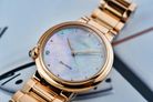 Citizen L EM0919-85Y Ladies Mother of Pearl Dial Gold Stainless Steel Strap-5