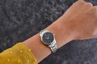 Citizen Eco Drive EW2318-73E Ladies Black Dial Stainless Steel Strap-7