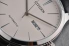 Citizen Mechanical NH8350-08B Automatic White Dial Black Leather Strap-6