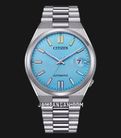 Citizen Mechanical NJ0151-53L Automatic Men Tsuyosa Light Blue Dial Stainless Steel Strap-0